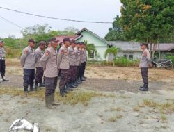 Apel Perdana Di Mapolsek Dedai,Kapolsek Dedai Sampaikan Arahan Dan Atensi Dari Pimpinan