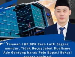 Temuan LHP BPK, Reza Luthfi Segera Mundur Tidak Becus Jabat Dualisme