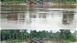 Maraknya PETI di Sungai Muntik Kabupaten Sanggau Milik Bos Acung dan Udin Langgar Atensi Kapolda.